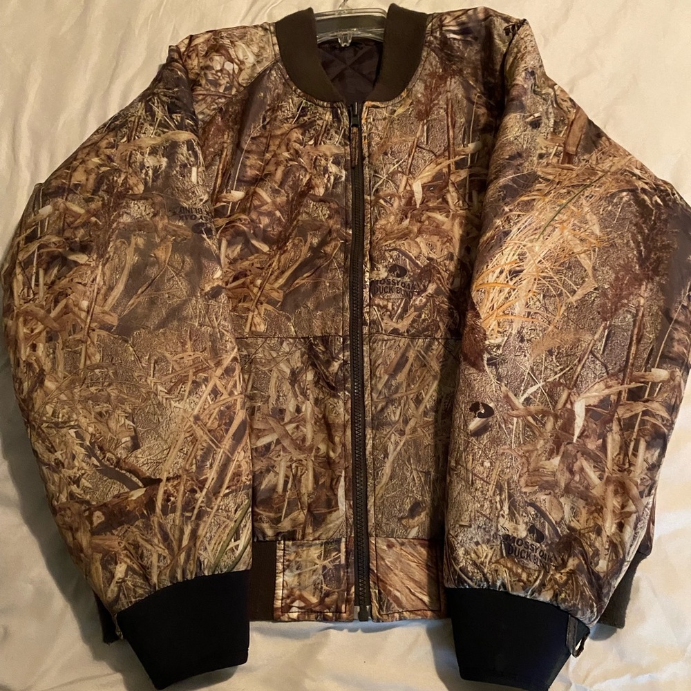 Mossy oak duck blind camo jacket